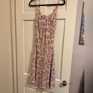 rag & bone x Revolve Eva Floral Slip Dress in Pink and Red Floral, EUC, Size 0
